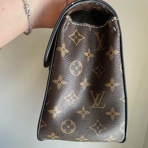 Modern elegant bag , monogram bag